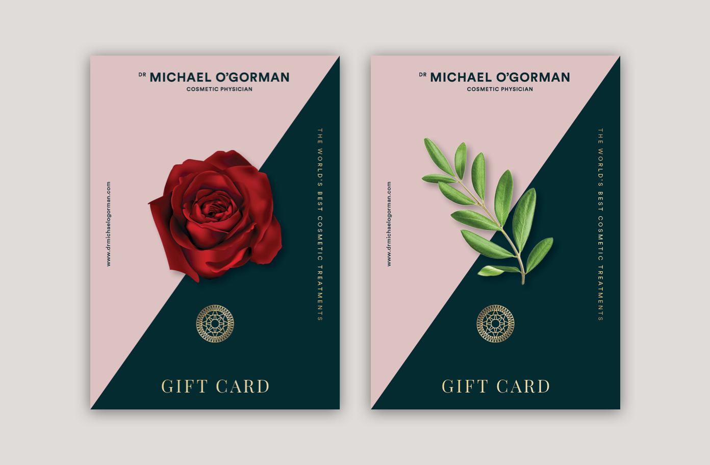 Gift cards – Dr Michael O'Gorman