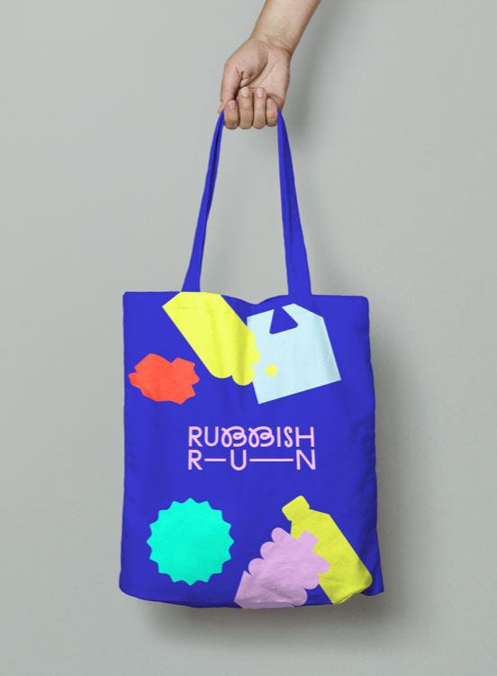 Branded bag – Rubbish Run
